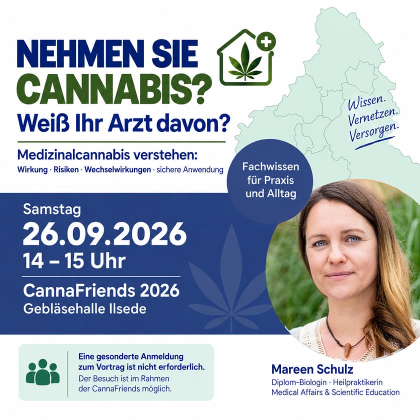 Vortrag auf der CannaFriends 2026
